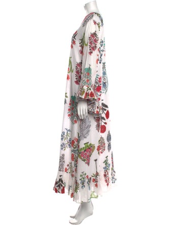 Alix of Bohemia Floral Print Long Dress