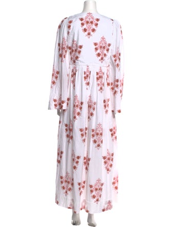 Alix of Bohemia Floral Print Long Dress