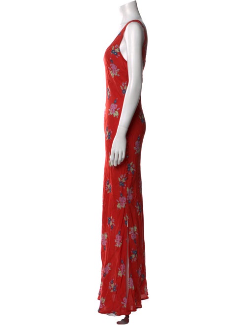 Alix of Bohemia Floral Print Long Dress