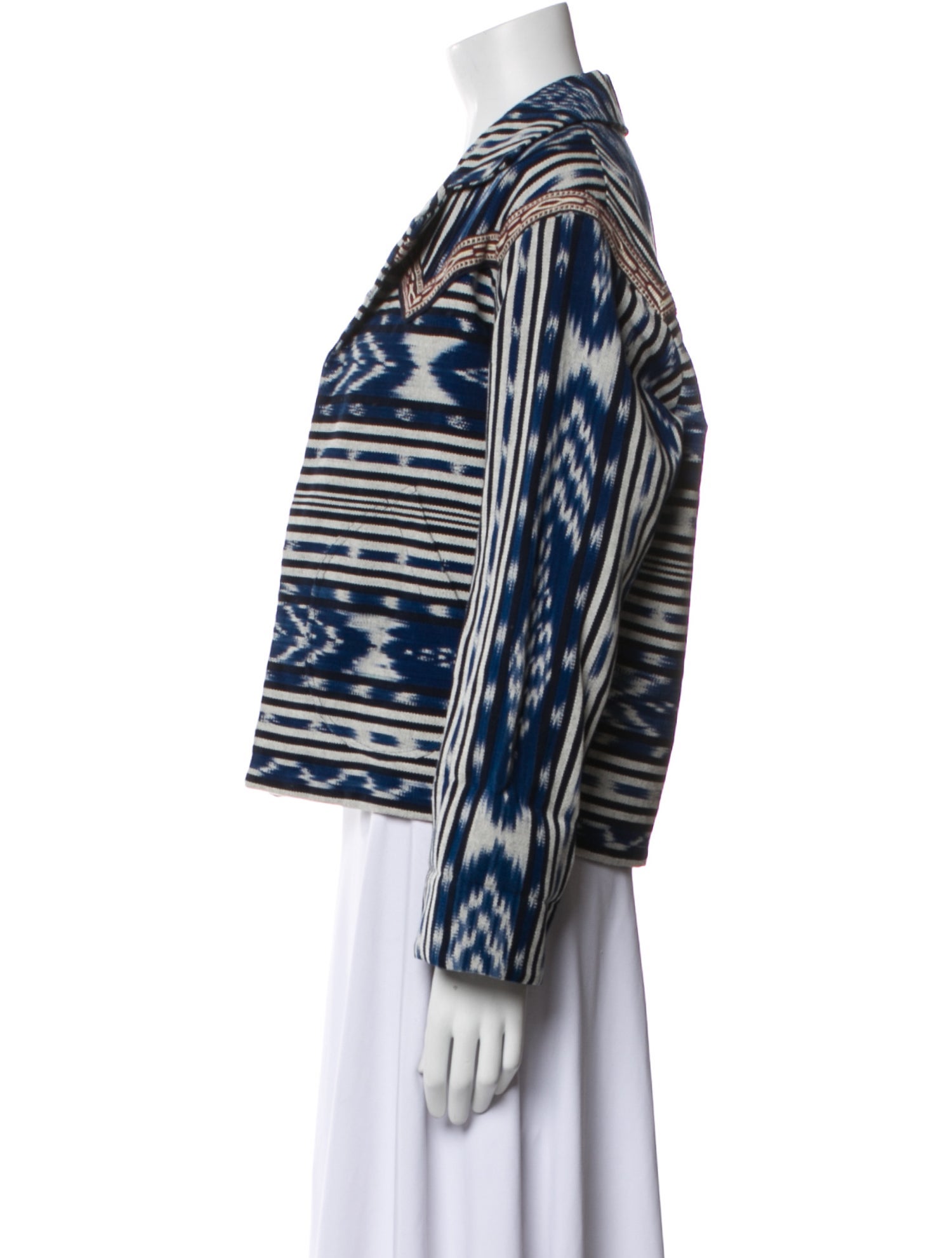 Alix of Bohemia Striped Jacket