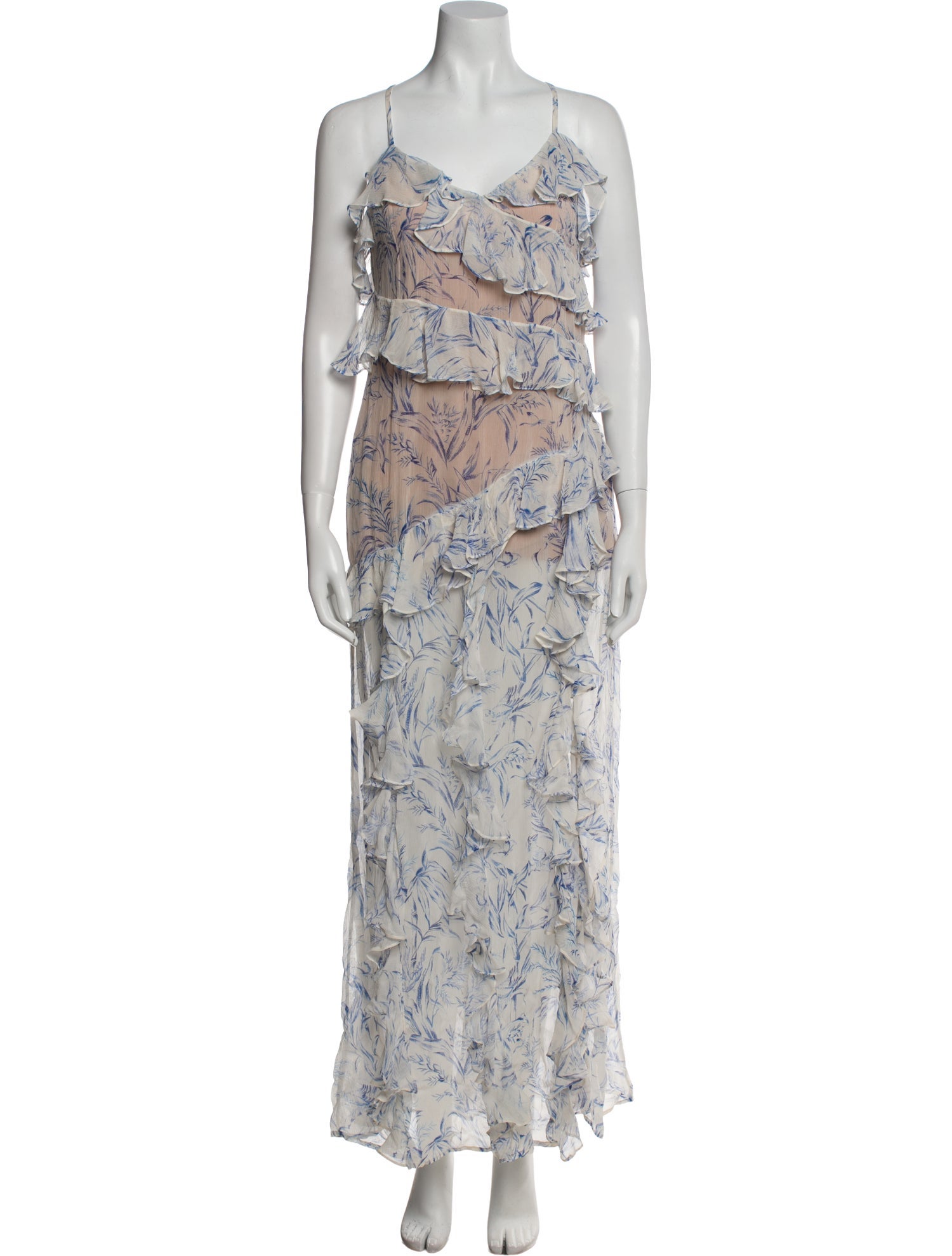 Alix of Bohemia Printed Long Dress