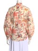 Alix of Bohemia Floral Print Mock Neck Blouse