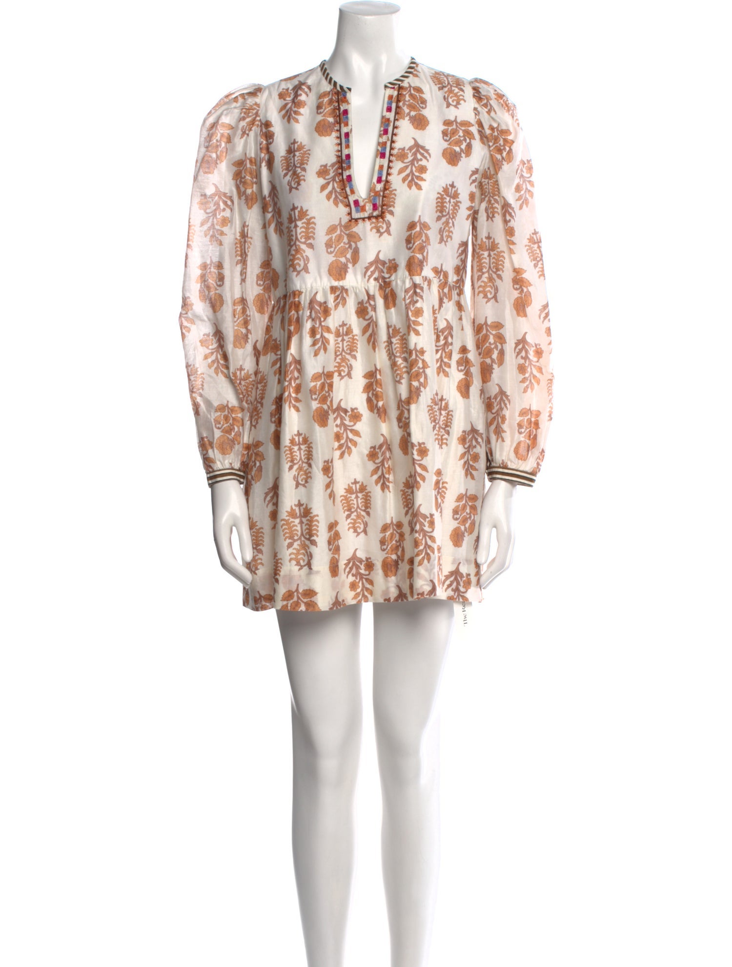 Alix of Bohemia Floral Print Mini Dress