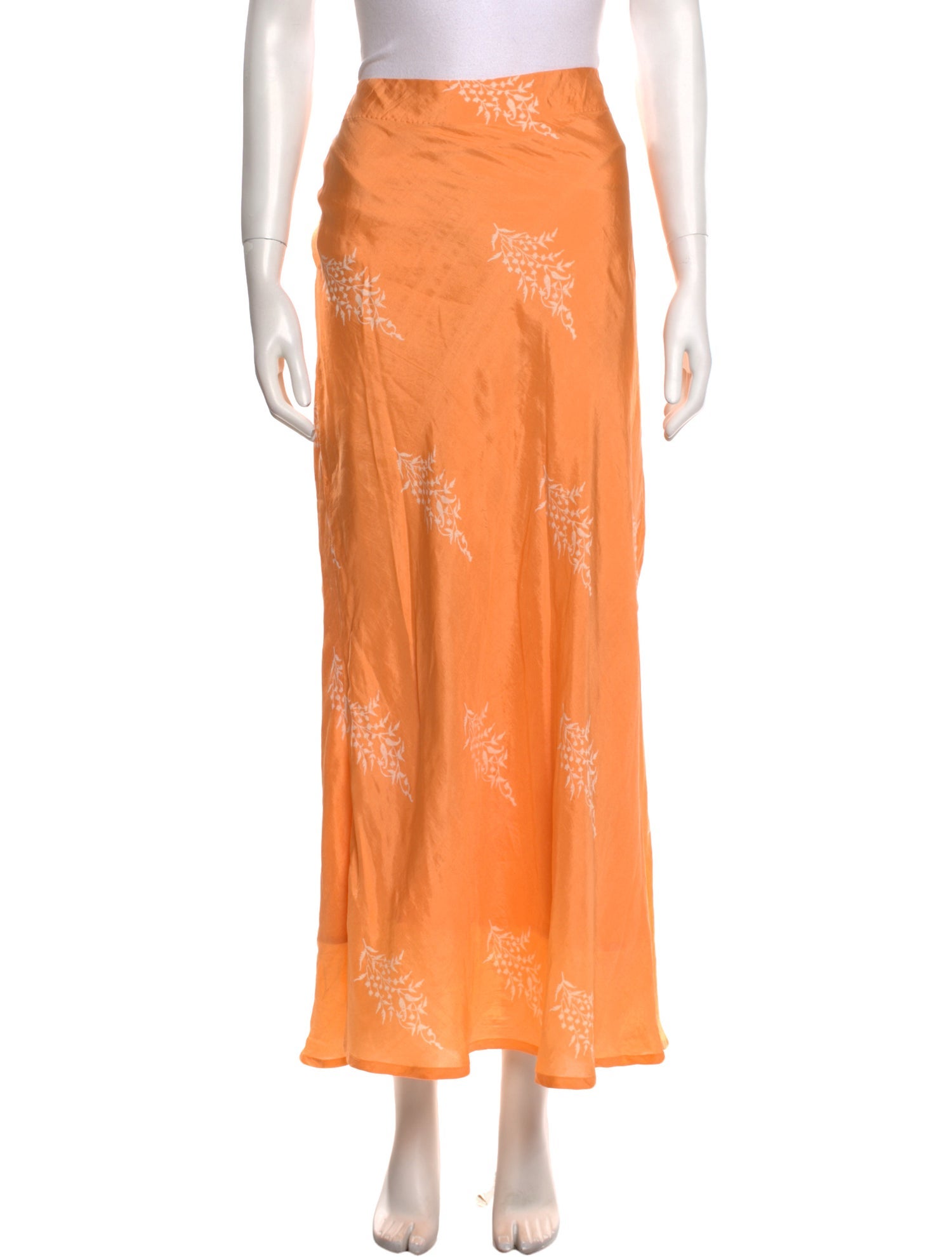 Alix of Bohemia Silk Long Skirt