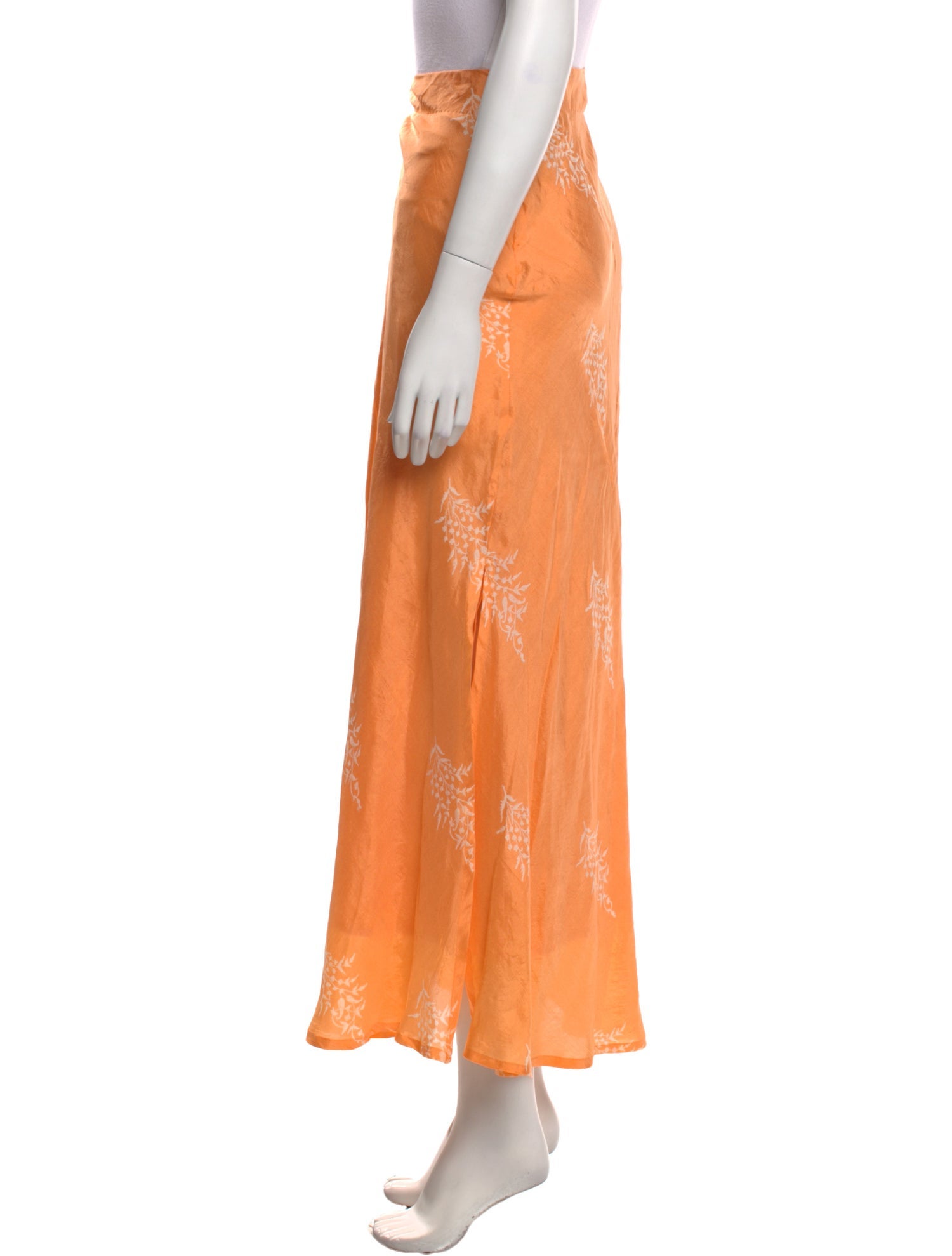 Alix of Bohemia Silk Long Skirt