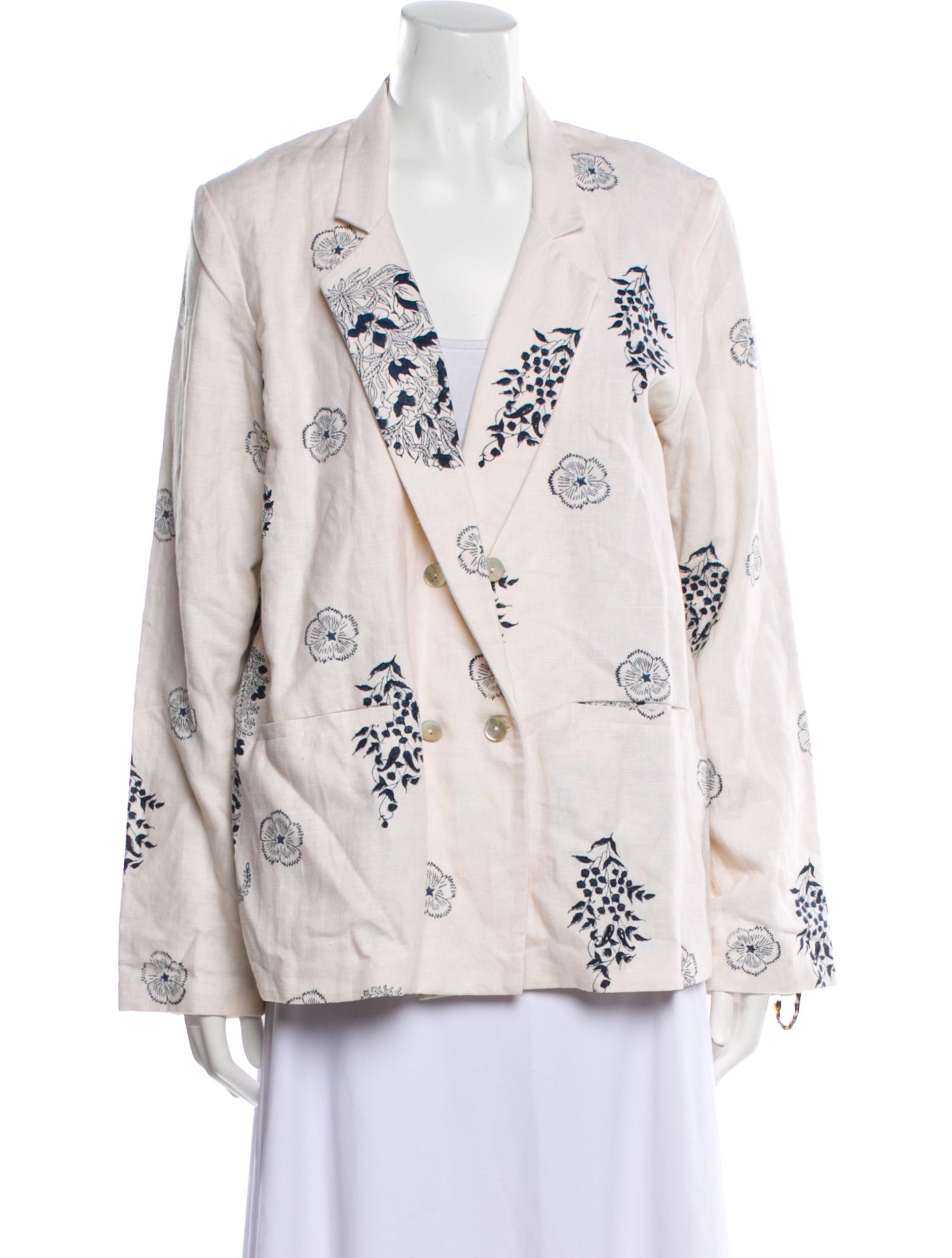 Alix of Bohemia Floral Print Blazer w/ Tags