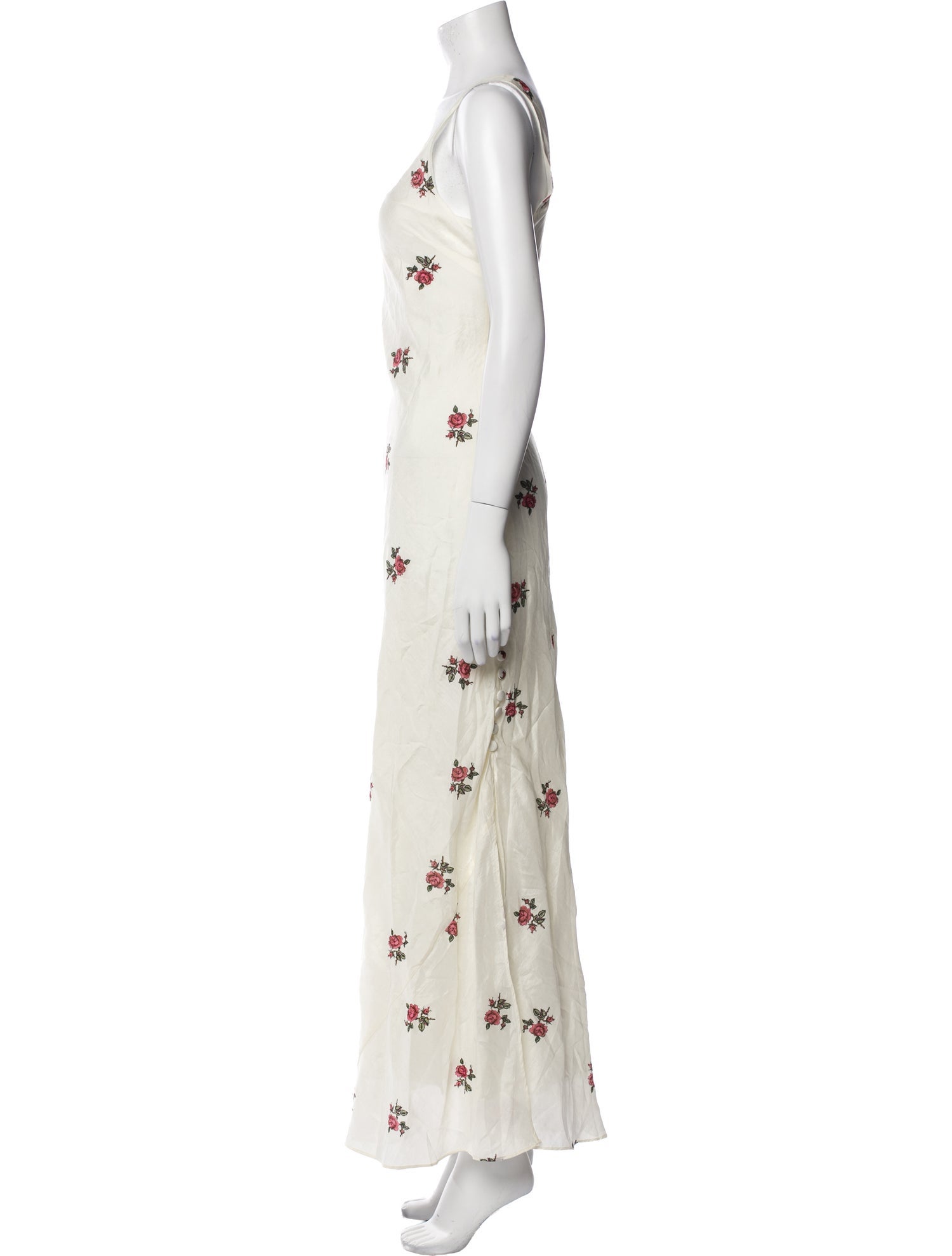 Alix of Bohemia Silk Long Dress