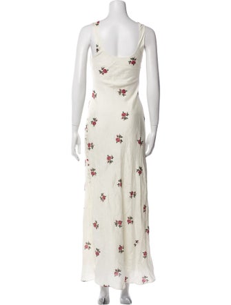 Alix of Bohemia Silk Long Dress