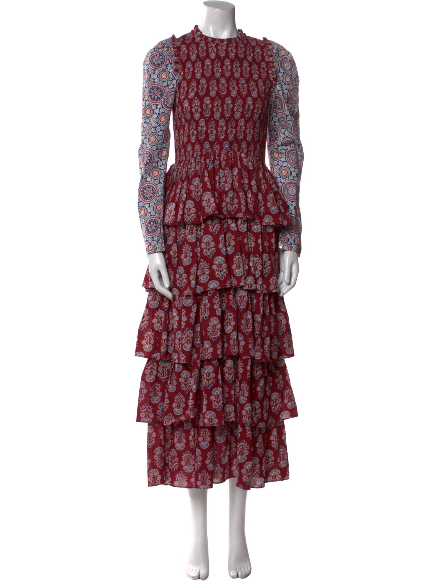 Alix of Bohemia Floral Print Long Dress