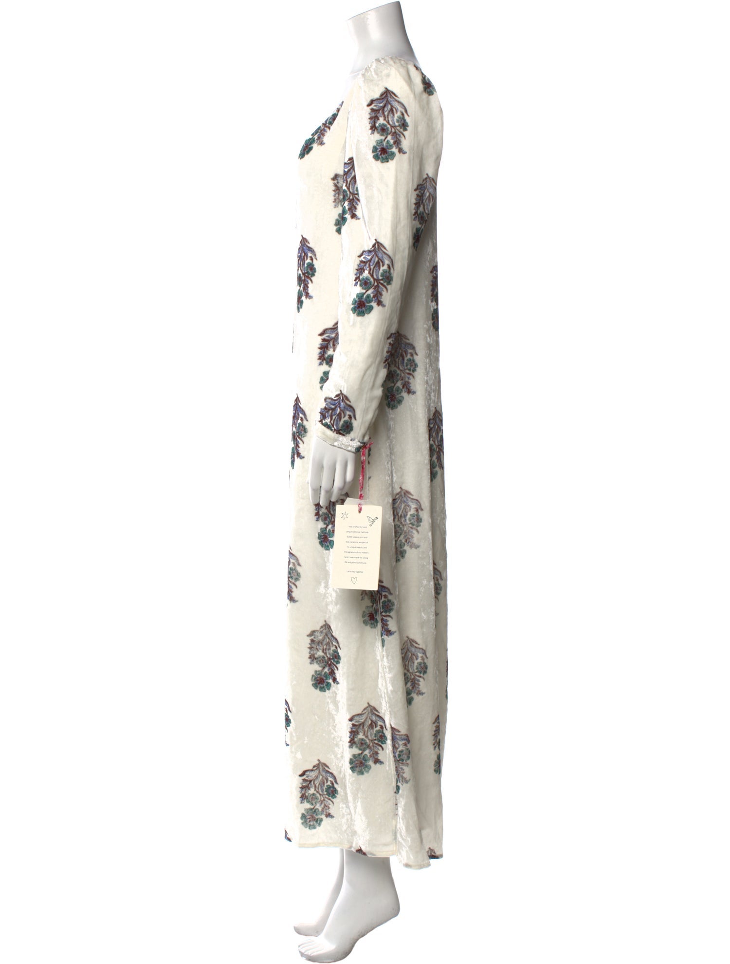 Alix of Bohemia Floral Print Long Dress w/ Tags