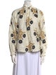 Alix of Bohemia Printed Mock Neck Blouse