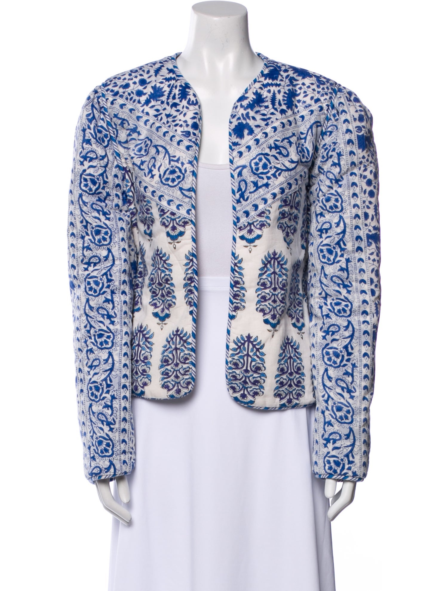 Alix of Bohemia Printed Evening Jacket