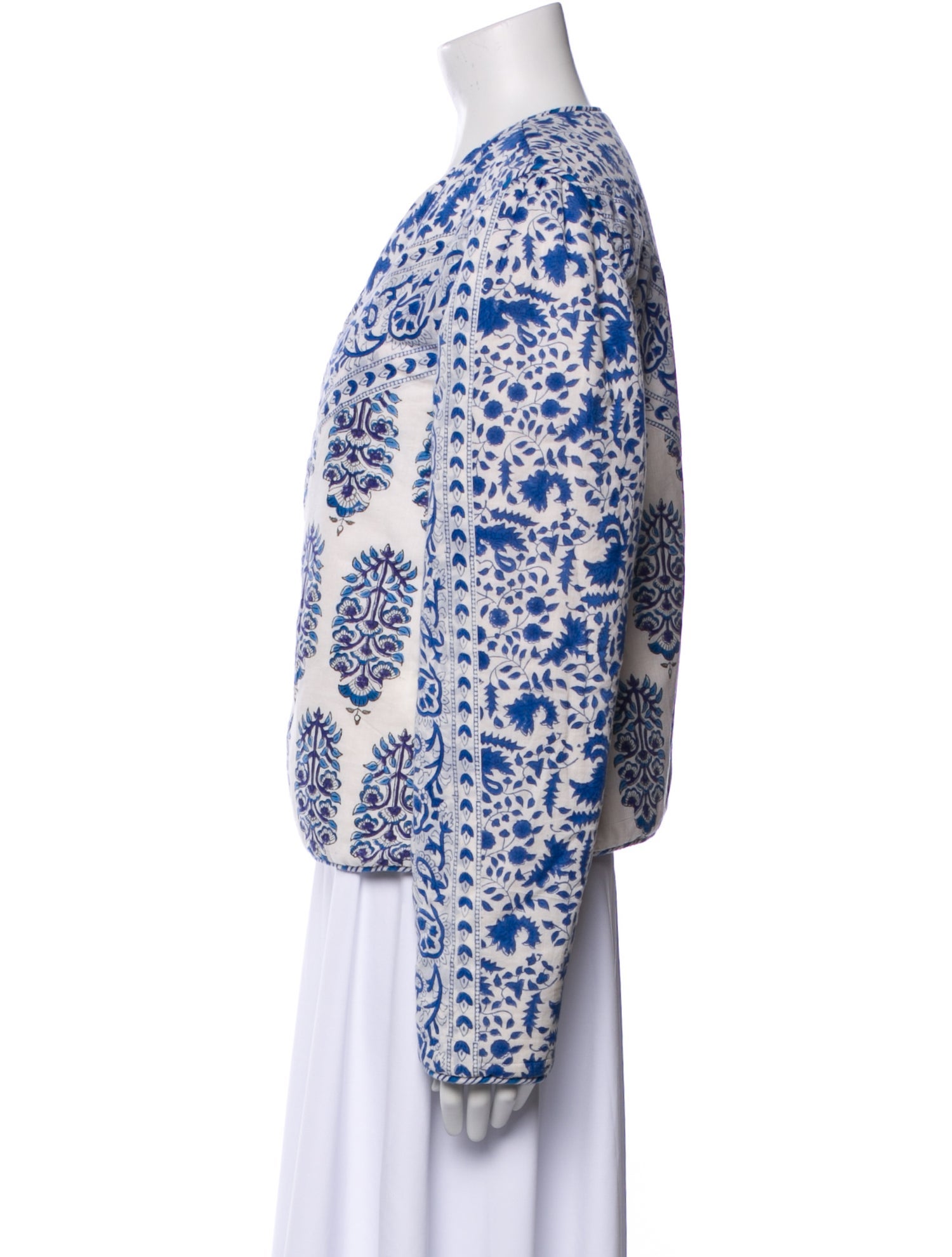 Alix of Bohemia Printed Evening Jacket