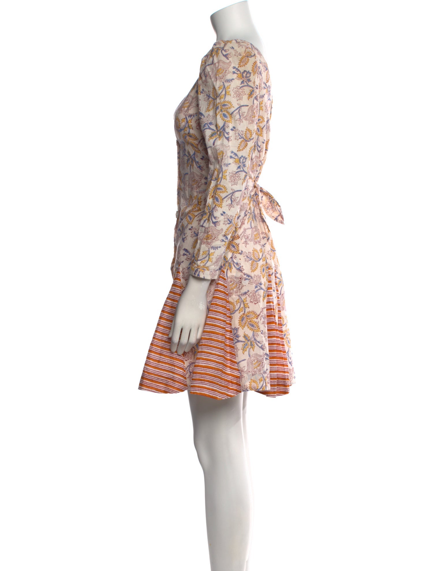 Alix of Bohemia Floral Print Mini Dress