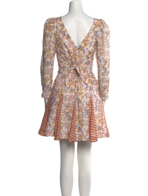 Alix of Bohemia Floral Print Mini Dress