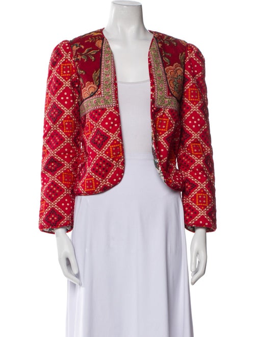 Alix of Bohemia Floral Print Evening Jacket