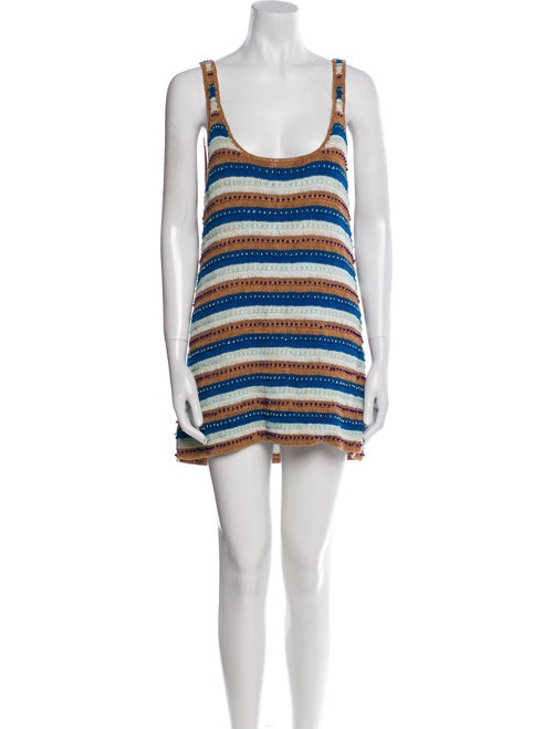 Alix of Bohemia Striped Mini Dress