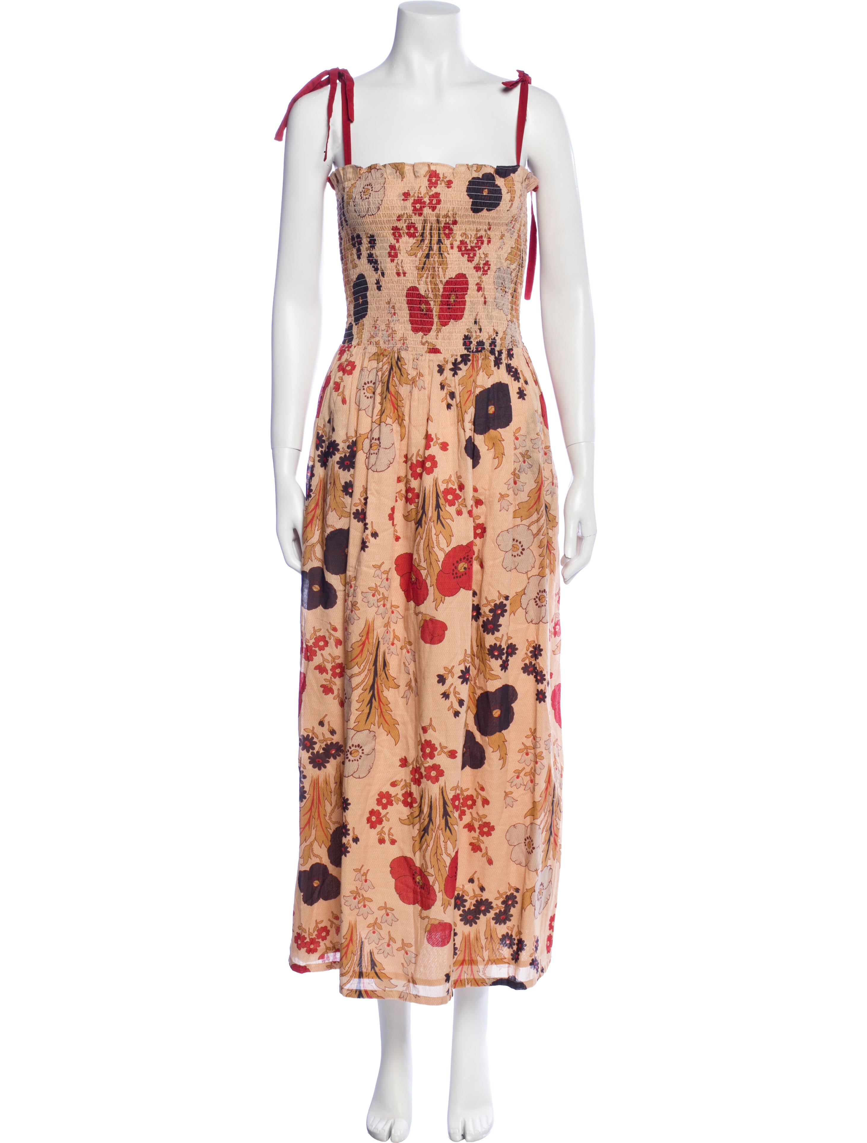 Alix of Bohemia Floral Print Long Dress