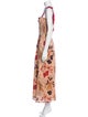 Alix of Bohemia Floral Print Long Dress