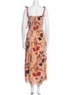Alix of Bohemia Floral Print Long Dress