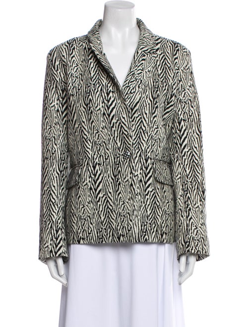 Alix of Bohemia Wool Printed Blazer
