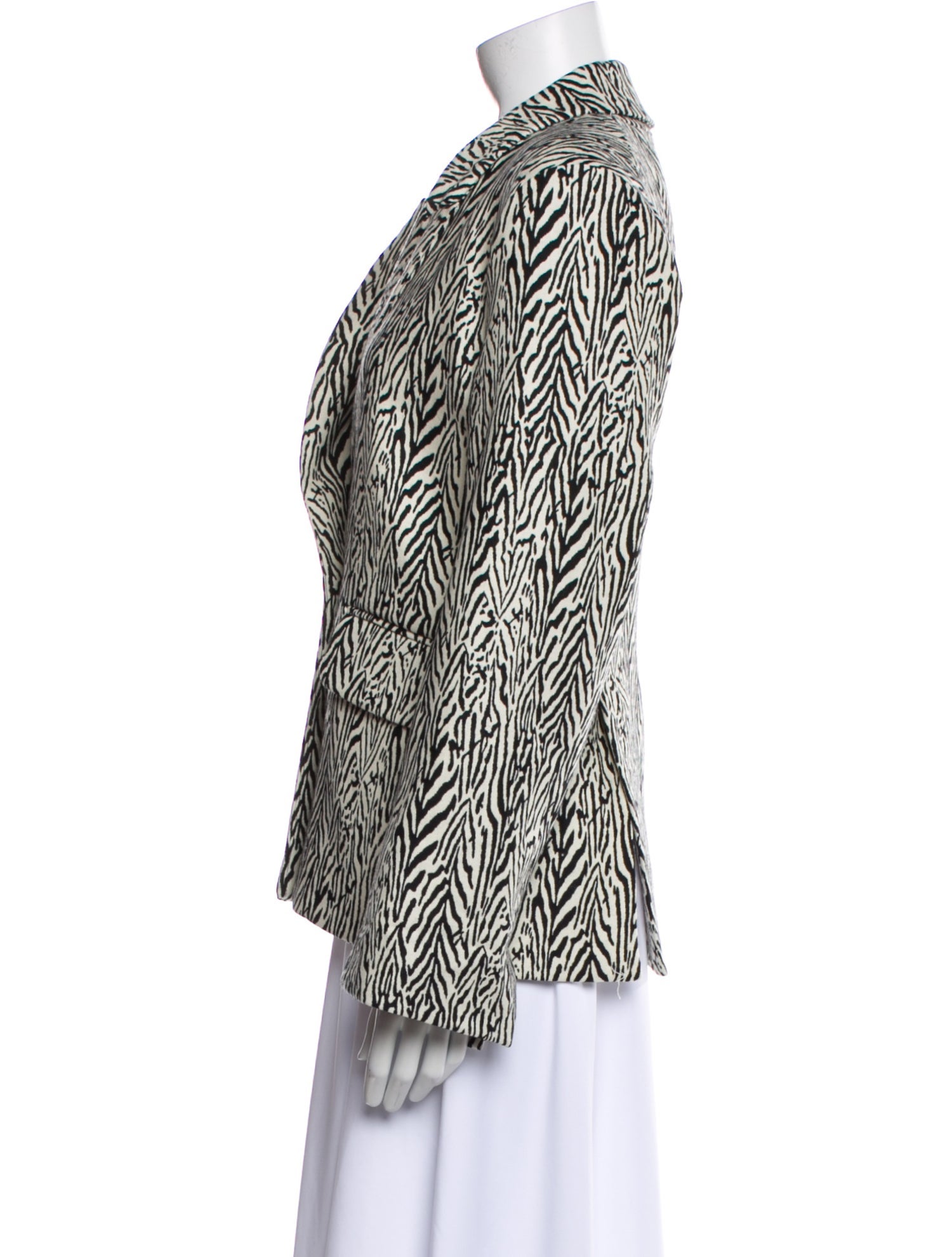 Alix of Bohemia Wool Printed Blazer