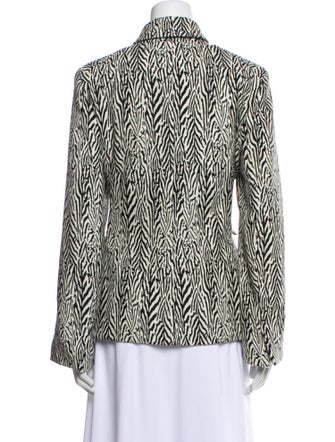 Alix of Bohemia Wool Printed Blazer