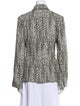 Alix of Bohemia Wool Printed Blazer