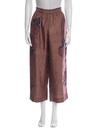 Alix of Bohemia Silk Wide Leg Pants