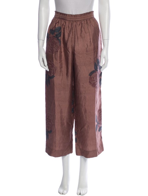 Alix of Bohemia Silk Wide Leg Pants