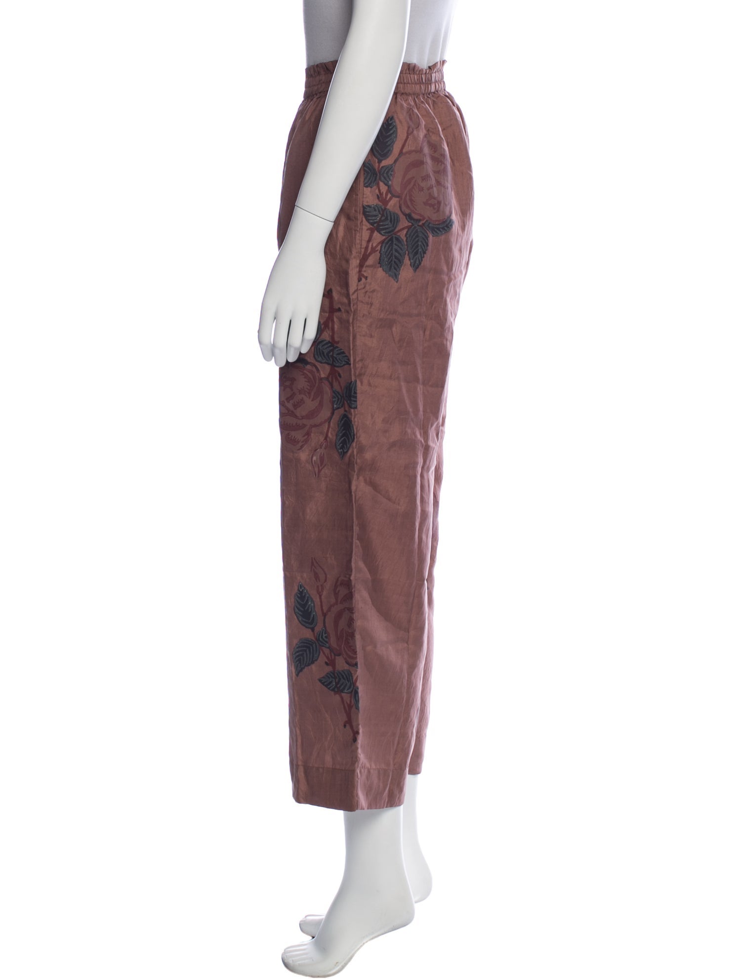 Alix of Bohemia Silk Wide Leg Pants