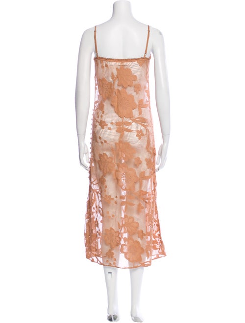 Alix of Bohemia Floral Print Long Dress