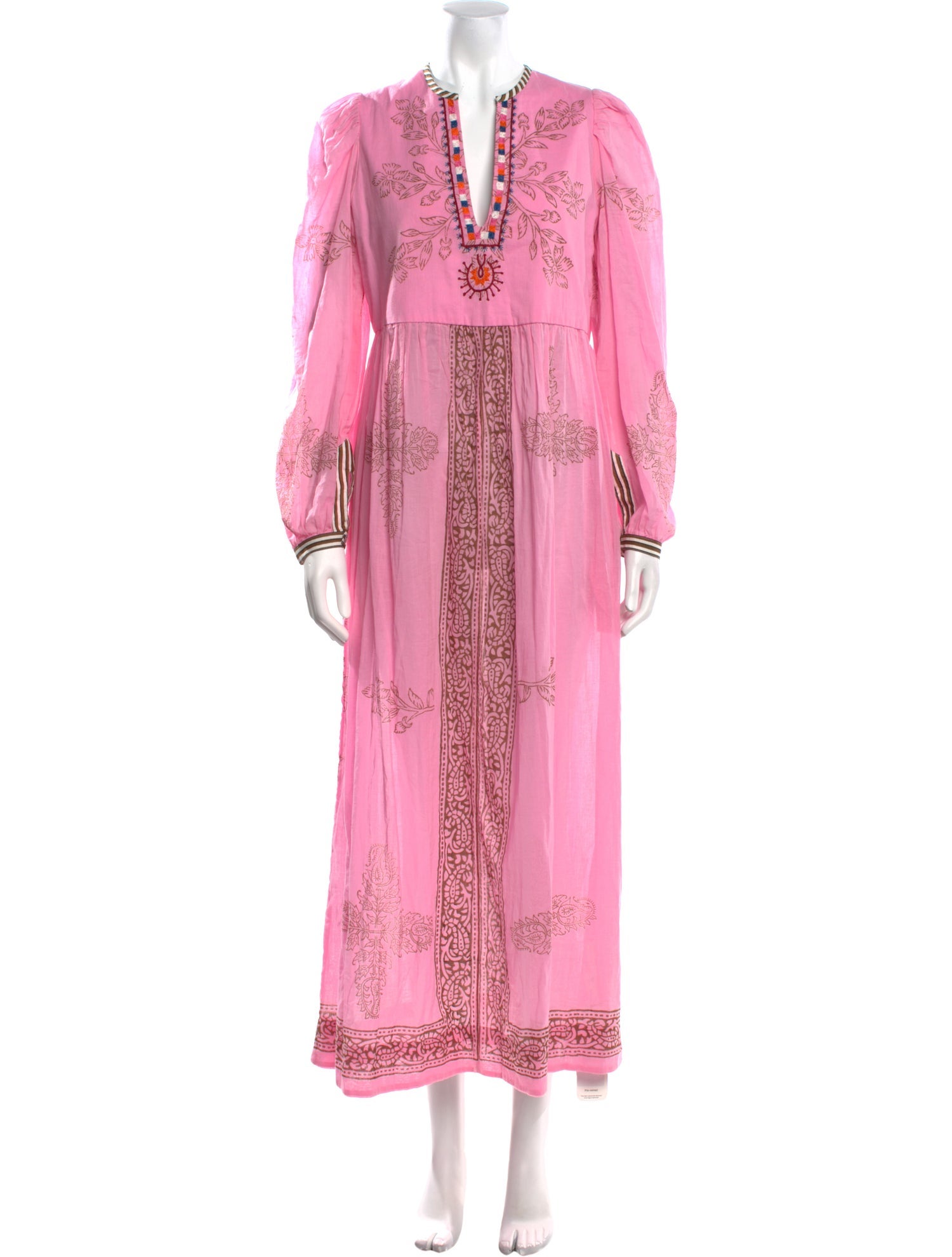 Alix of Bohemia Printed Long Dress