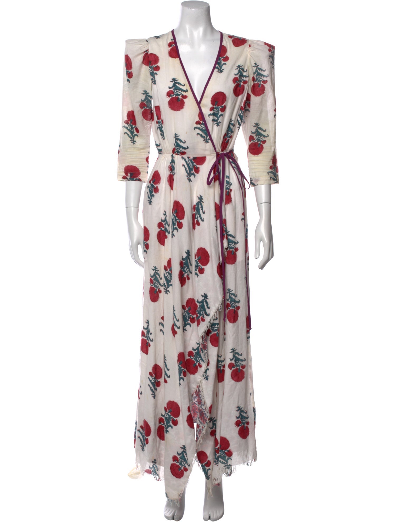 Alix of Bohemia Floral Print Long Dress