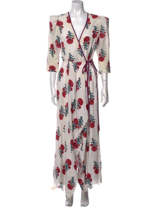Alix of Bohemia Floral Print Long Dress