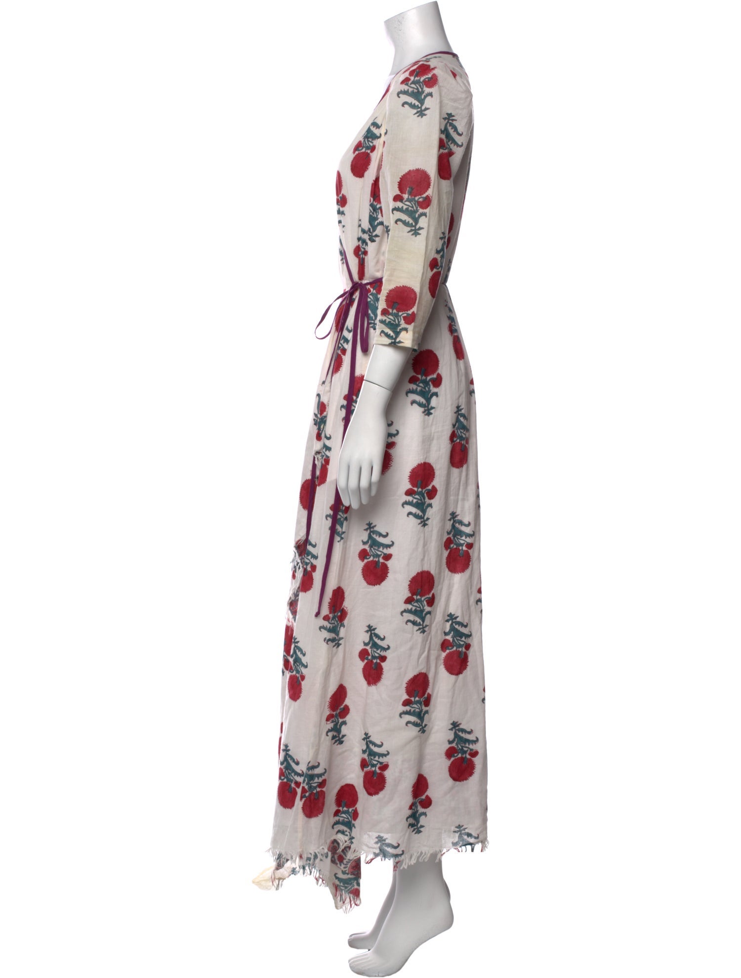 Alix of Bohemia Floral Print Long Dress