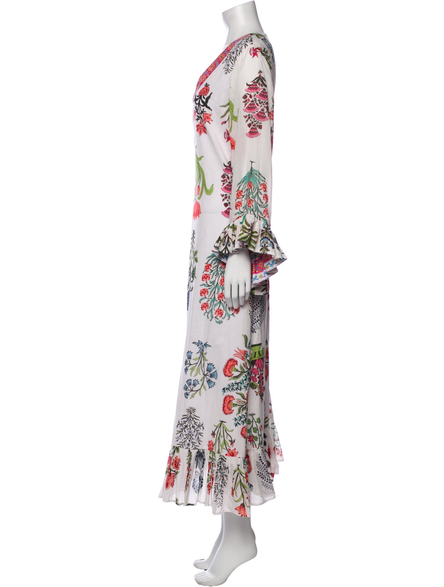 Alix of Bohemia Floral Print Long Dress