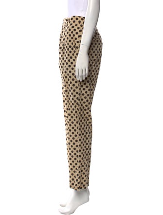 Alix of Bohemia Polka Dot Print Straight Leg Pants