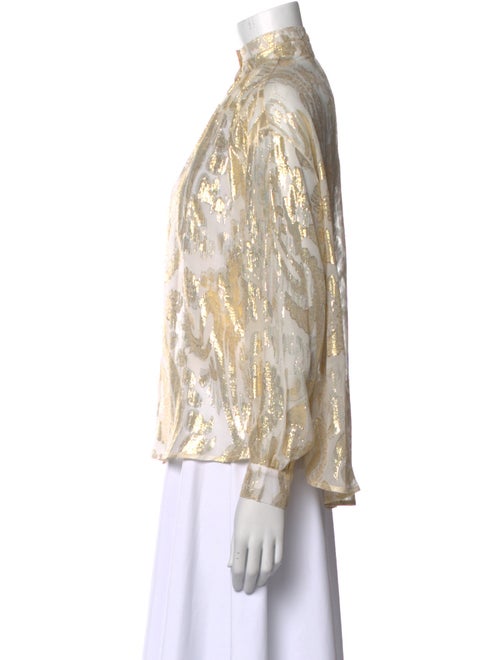 Alix of Bohemia Silk Printed Blouse