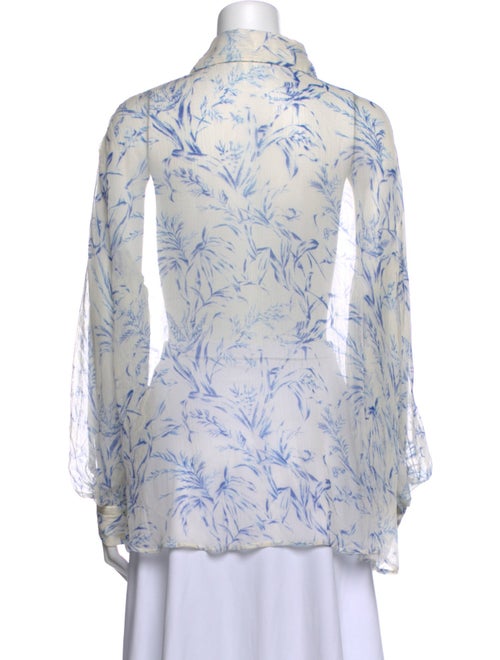 Alix of Bohemia Printed Long Sleeve Button-Up Top