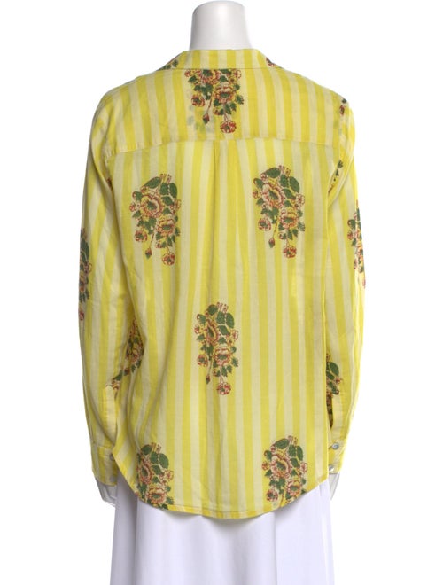 Alix of Bohemia Printed Long Sleeve Button-Up Top