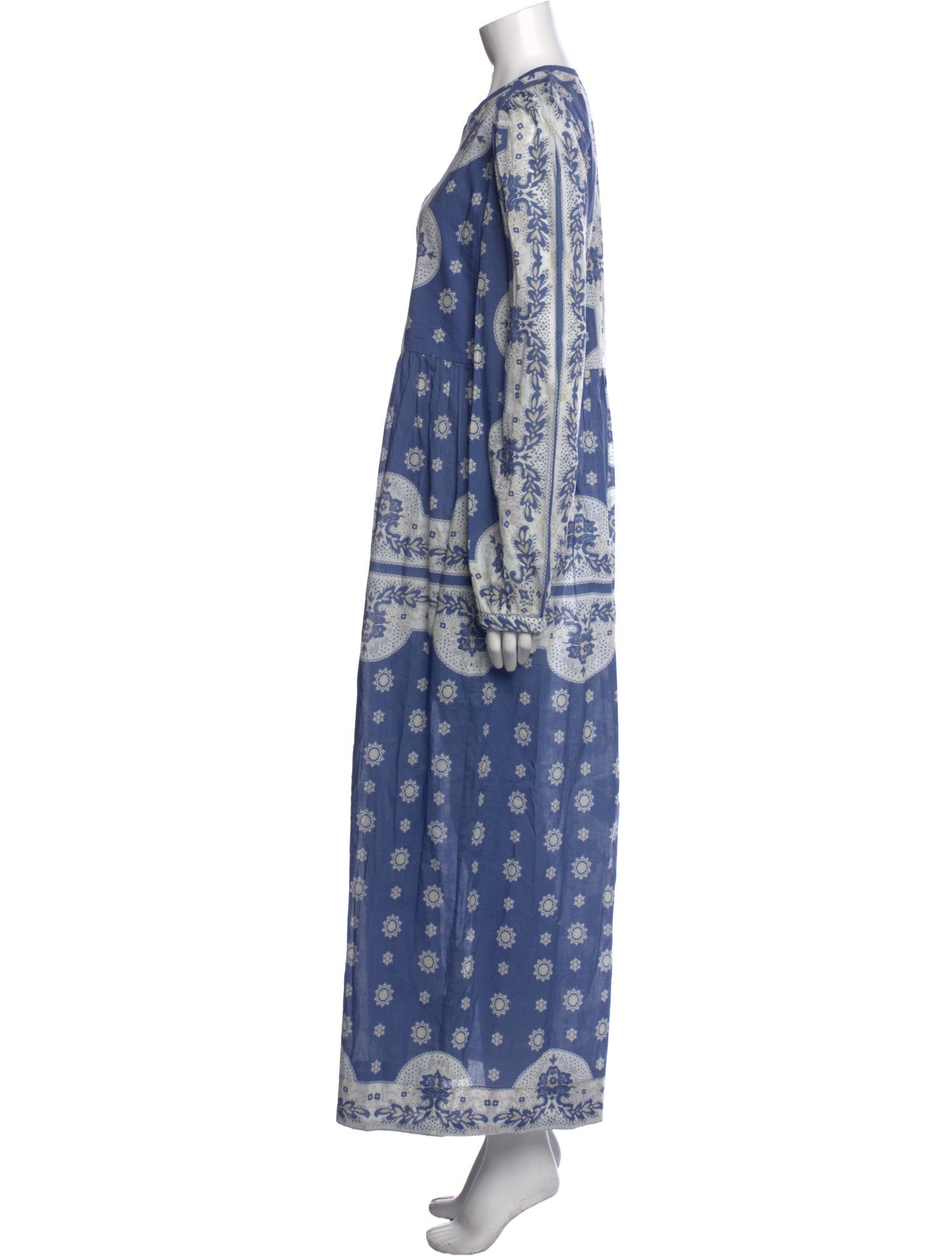 Alix of Bohemia Printed Long Dress