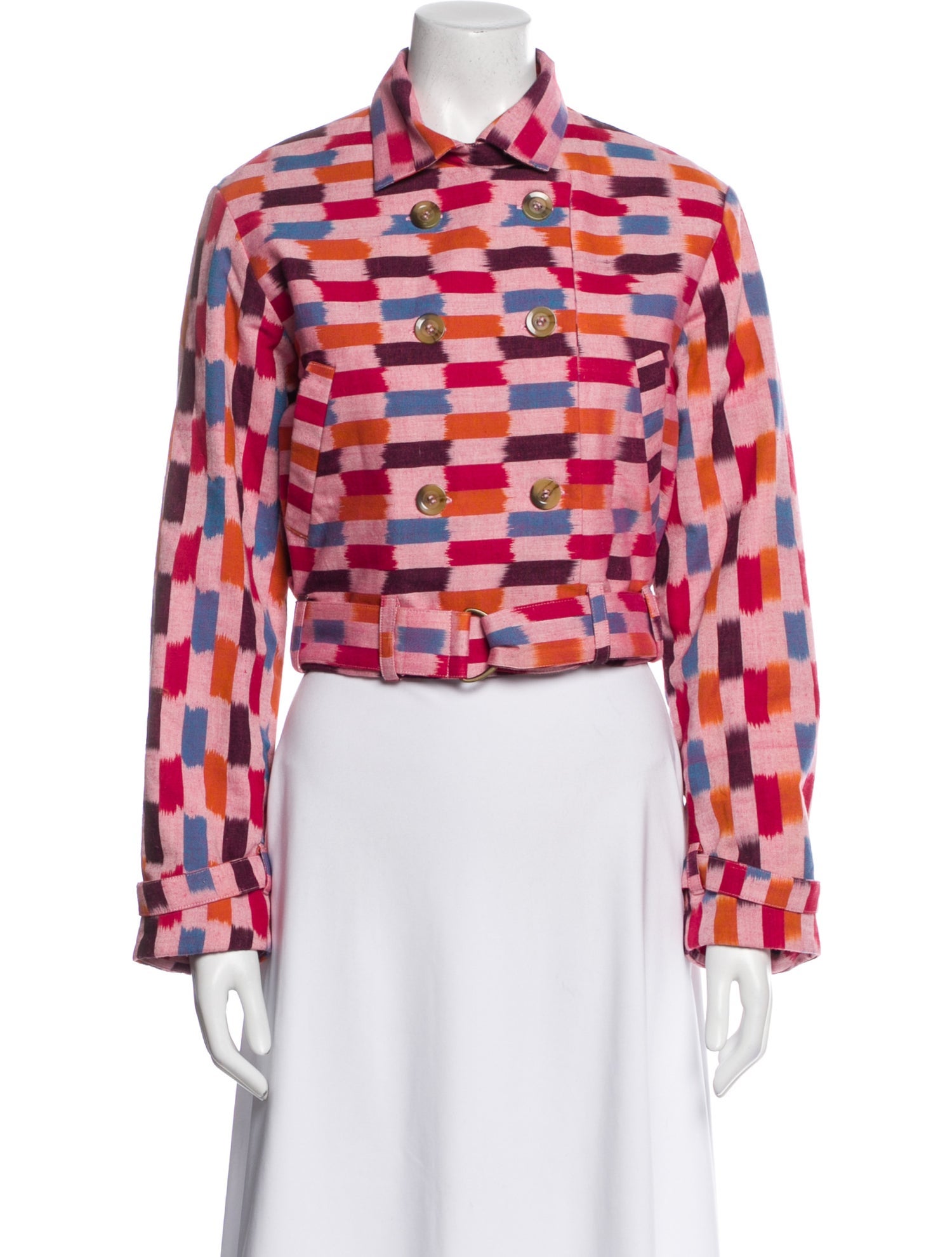 Alix of Bohemia Plaid Print Jacket