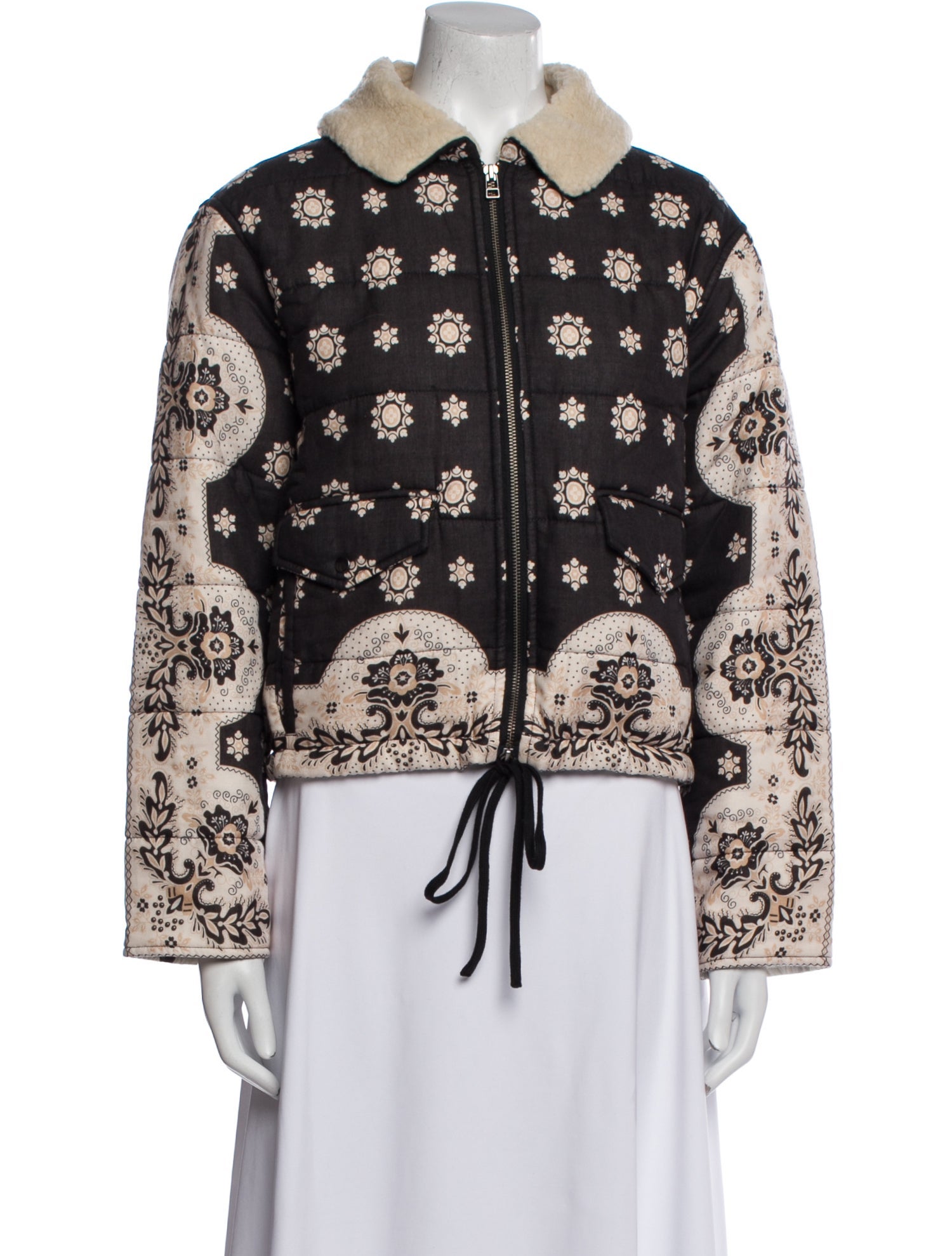 Alix of Bohemia Floral Print Evening Jacket