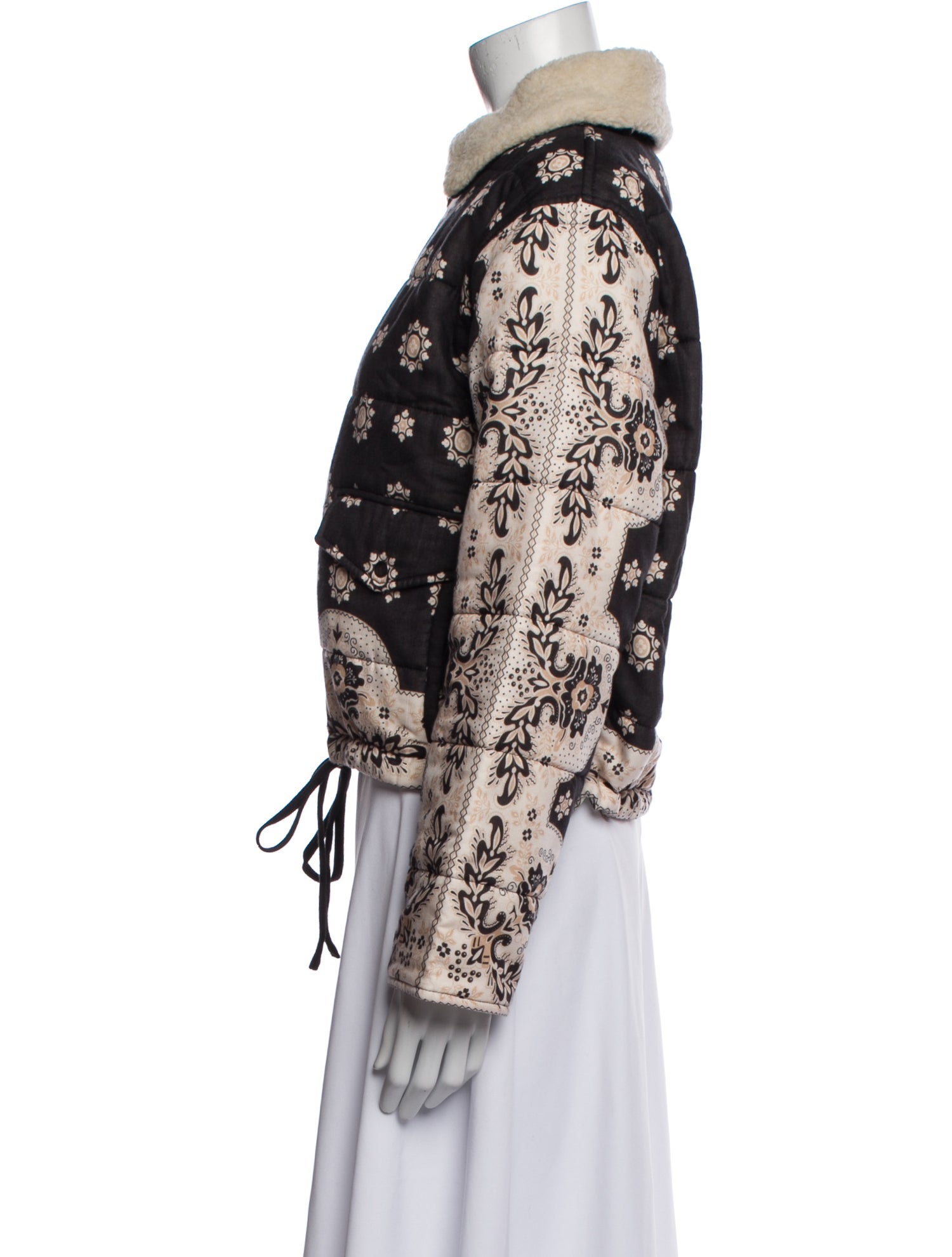 Alix of Bohemia Floral Print Evening Jacket