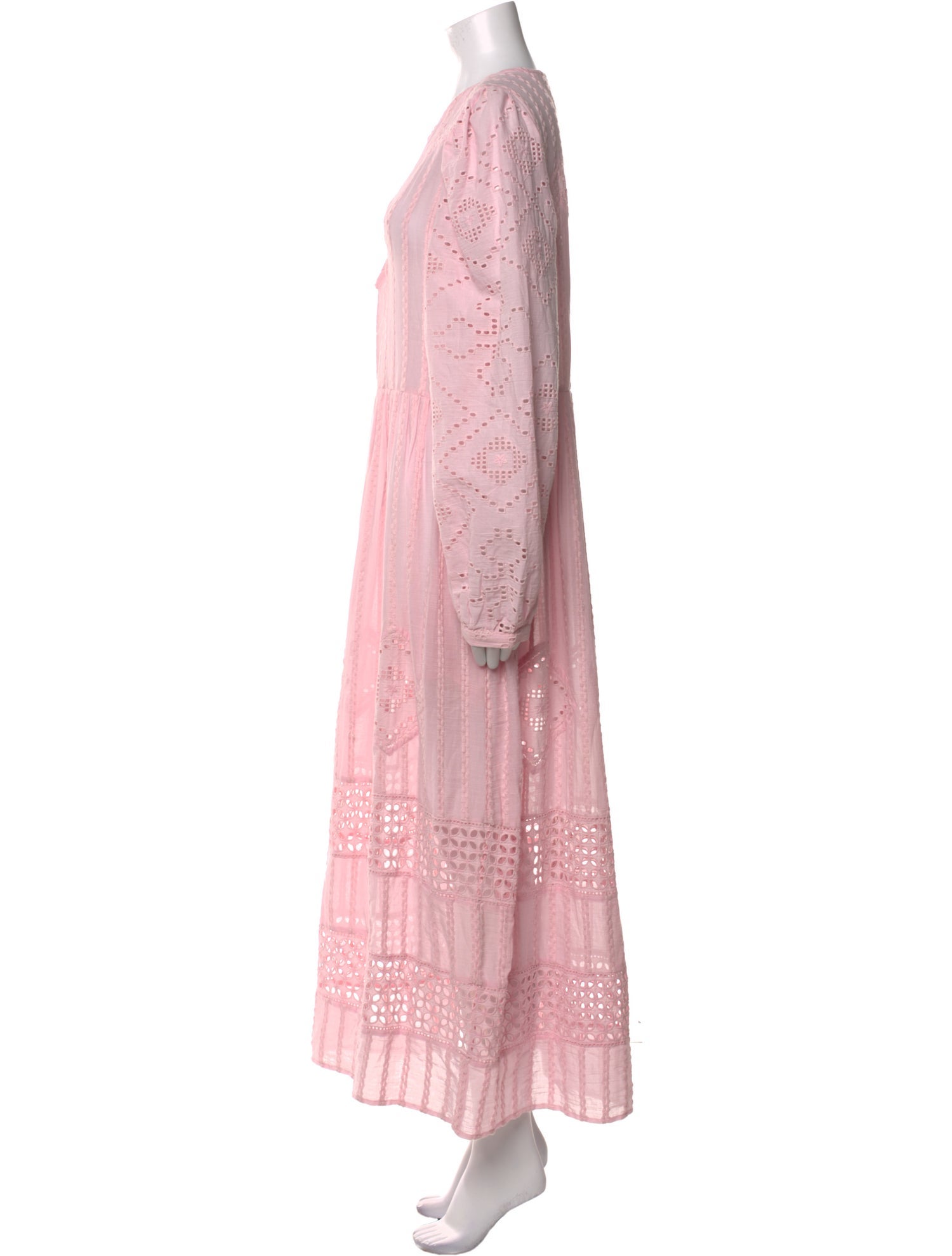 Alix of Bohemia V-Neck Long Dress