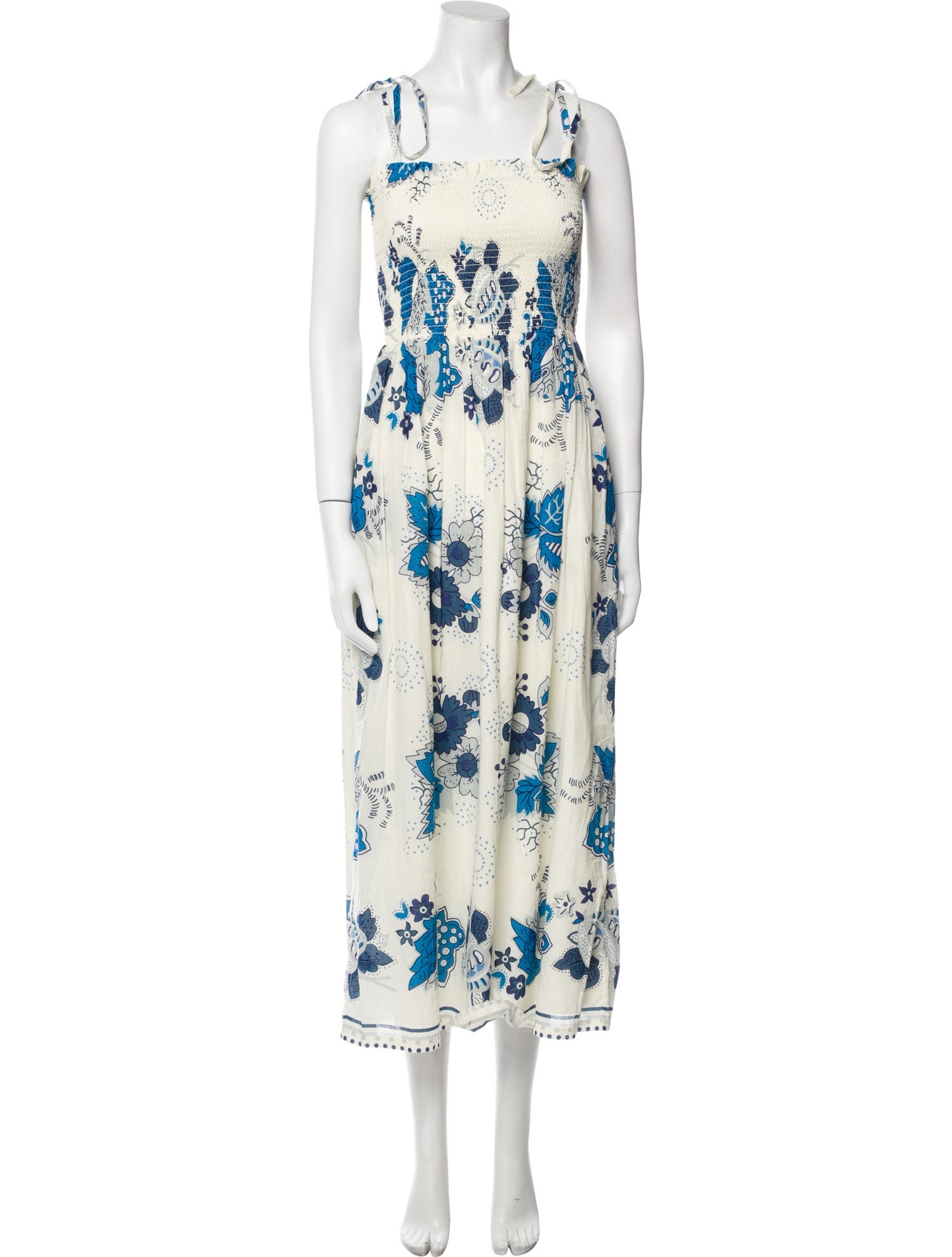Alix of Bohemia Floral Print Knee-Length Dress