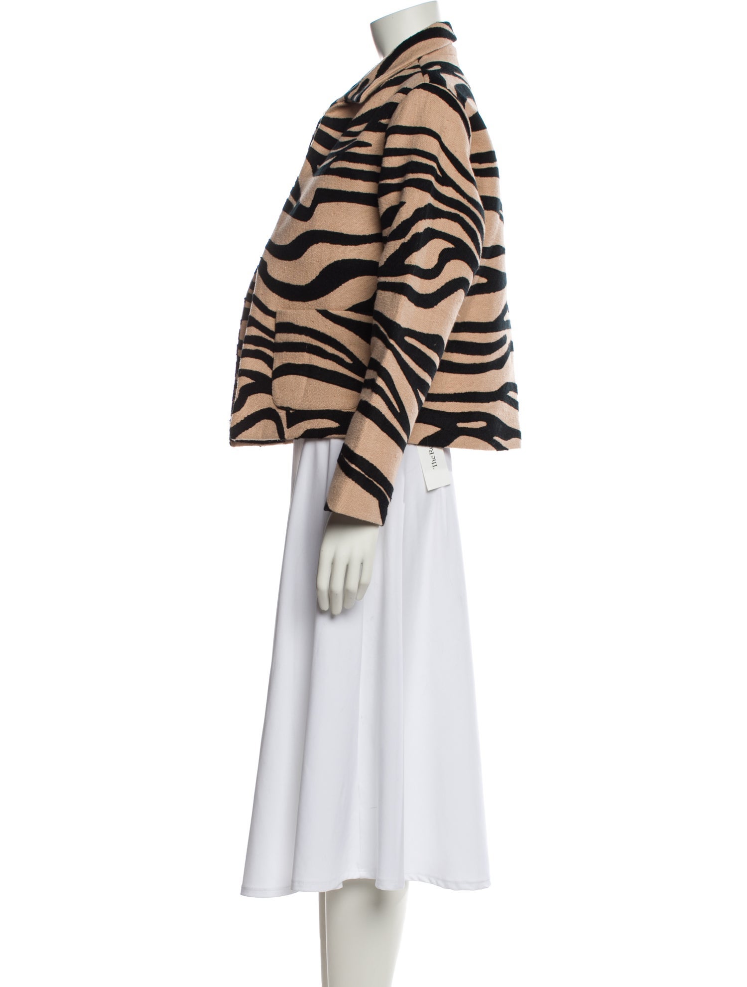 Alix of Bohemia Animal Print Faux Fur Jacket w/ Tags