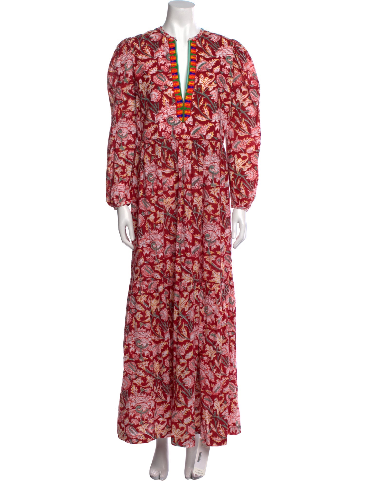 Alix of Bohemia Floral Print Long Dress