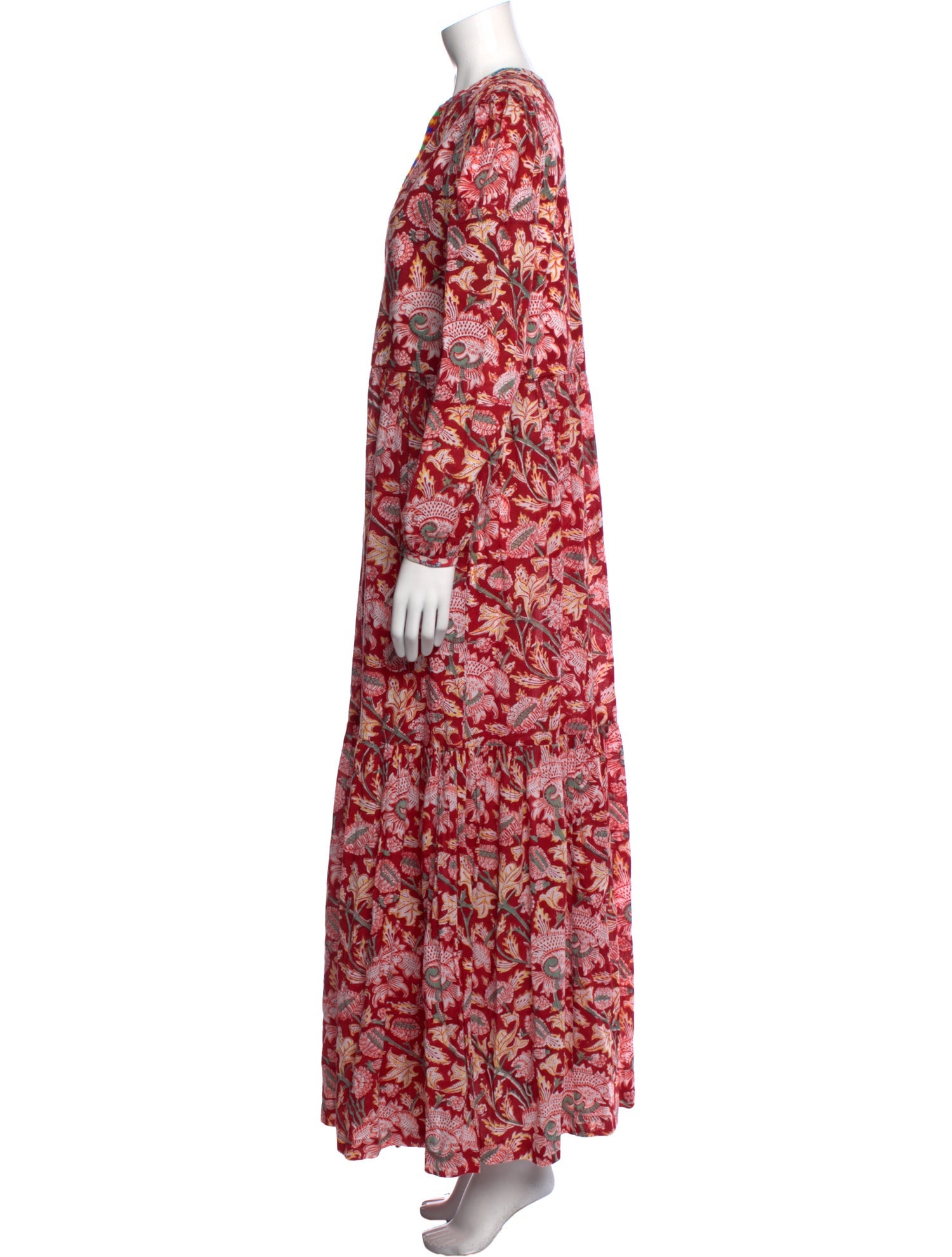 Alix of Bohemia Floral Print Long Dress